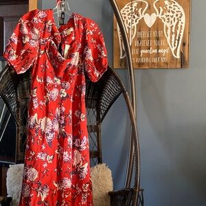 Anthropologie NWT 4 Mauve dress